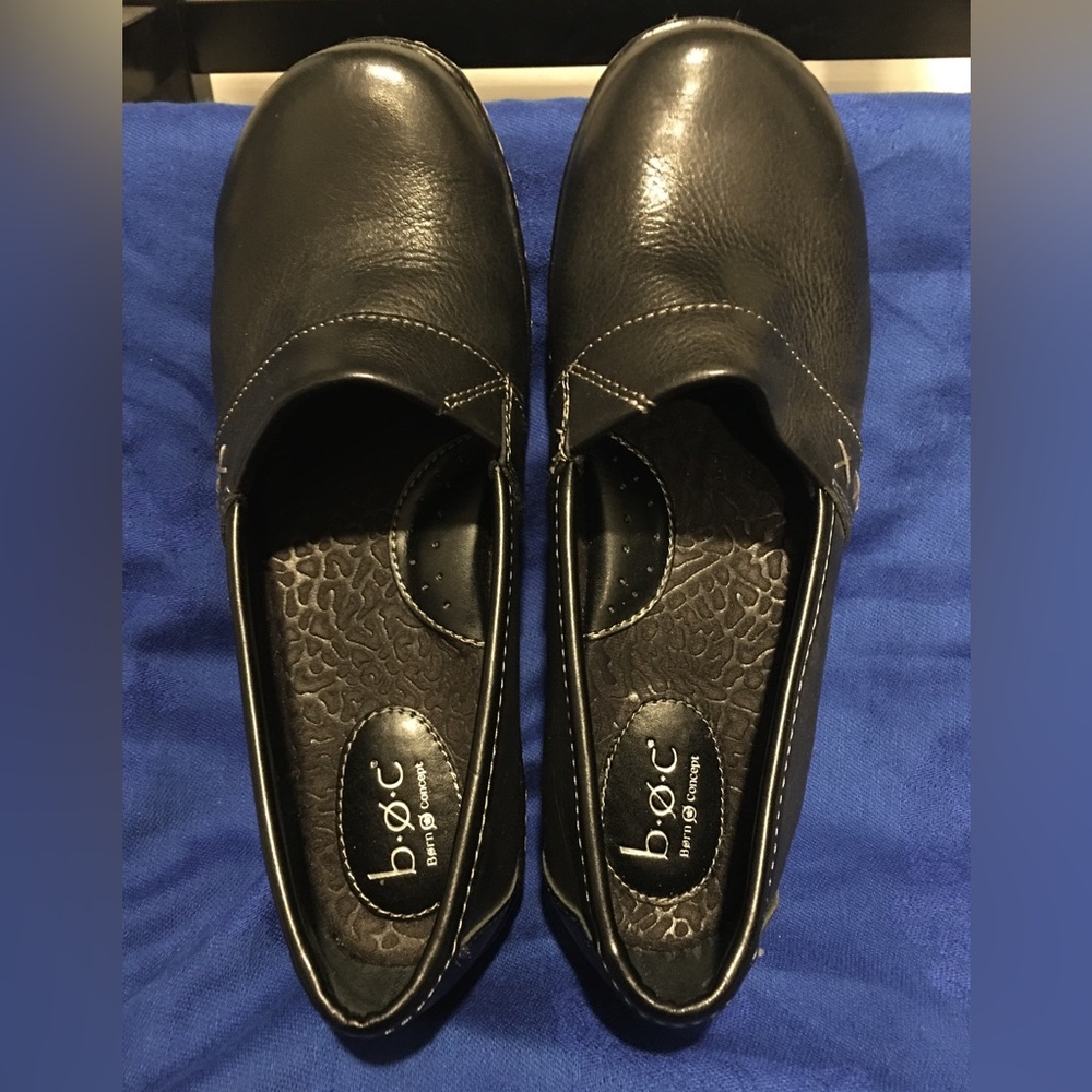 Black flats for arch support